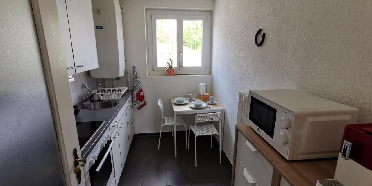 Helvetia 2 Zimmer Apartment Mit Parkplatz Zürich Buitenkant foto